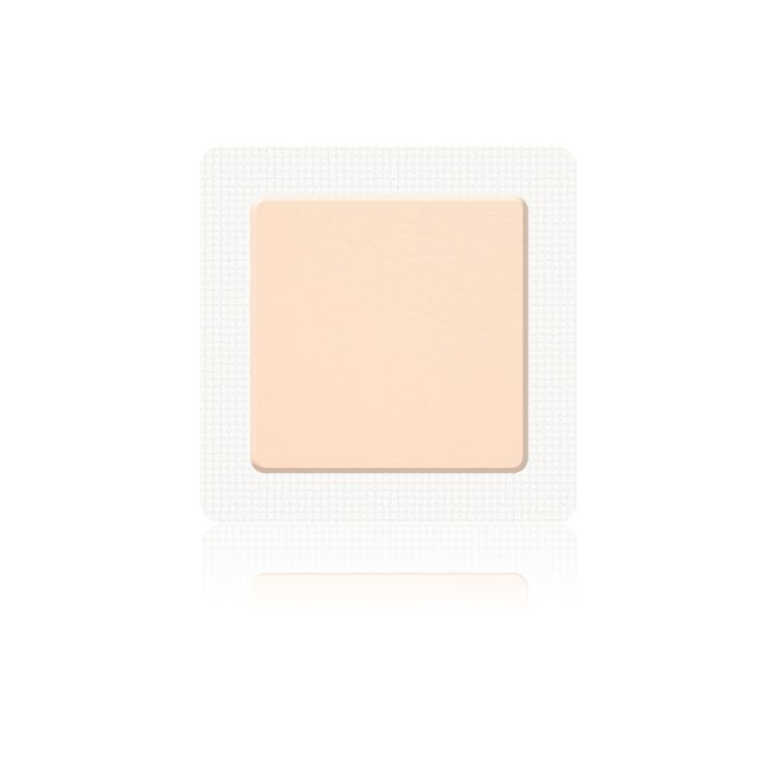 Kliniderm Foam Silicone Border kiinnittyvä sidos 7,5 x 7,5 cm 5 kpl