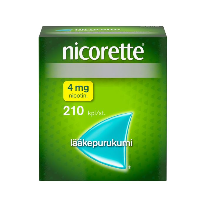 NICORETTE lääkepurukumi 4 mg 210 fol kuva 3