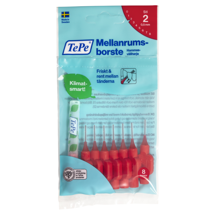 TePe hammasväliharja Original 0,5 mm 8 kpl kuva 1
