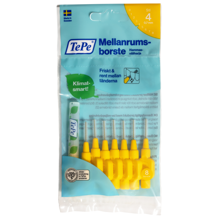 TePe hammasväliharja Original 0,7 mm 8 kpl kuva 1