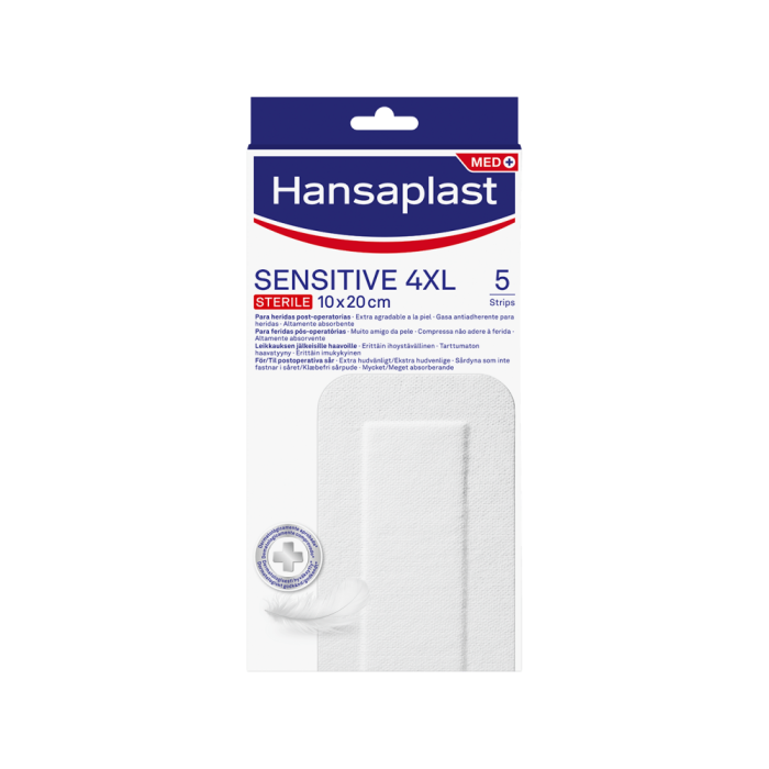 1000018404_Hansaplast_Sensitive_4XL_10x20cm_5_kpl_pakkauskuva_Pakkauskuva20743_png