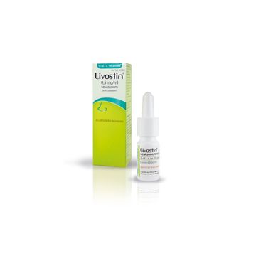 LIVOSTIN nenäsumute, suspensio 0,5 mg/ml 15 ml