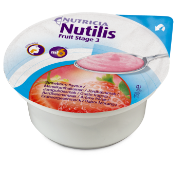 Nutilis Fruit Level 4 mansikka 3x150 g