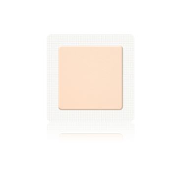 Kliniderm Foam Silicone Border kiinnittyvä sidos 7,5 x 7,5 cm 5 kpl