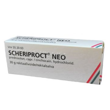 SCHERIPROCT NEO rektaalivoide 1,9/5 mg/g 30 g