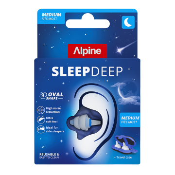 SleepDeep korvatulpat M 1 pari
