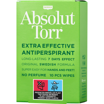 Absolut Torr Wipes 10 kpl