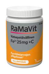 Ramavit Rauta 25 mg 60 tabl
