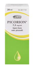 PICORION tipat, liuos 7,5 mg/ml tiputin 20 ml